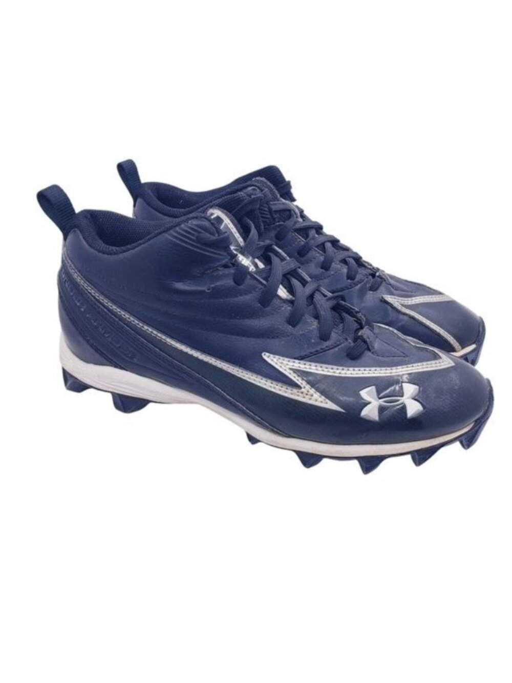 Under Armour Hammer Black Football Cleats Men's Size 8.5